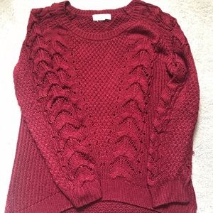Chunky knit sweater